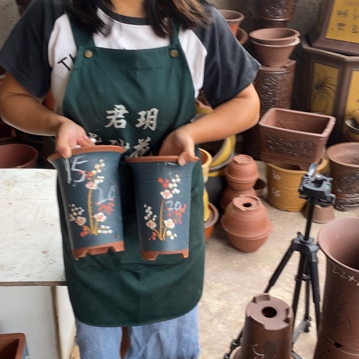 紫砂花盆紫砂花盆盆栽植物花卉苗木种植