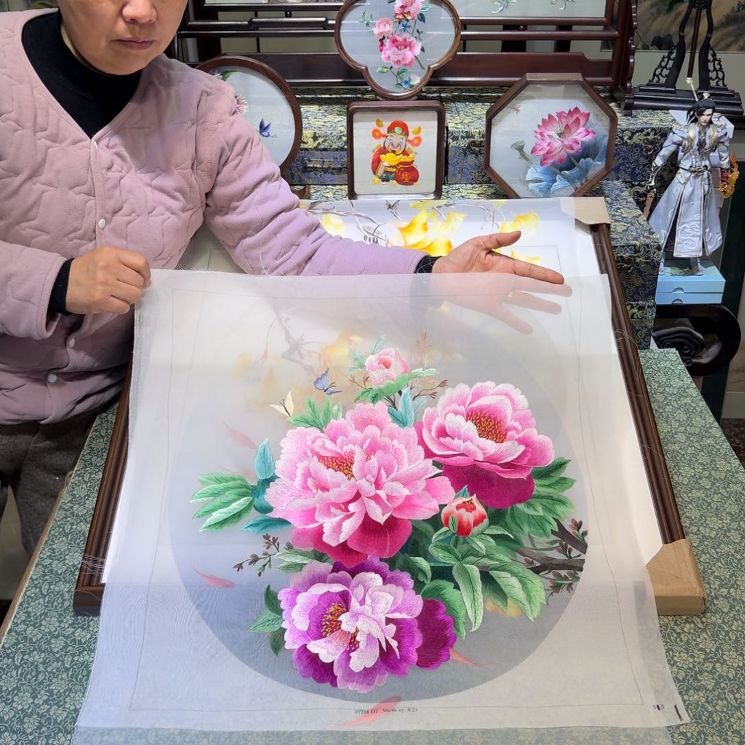 刺绣手工苏绣工艺