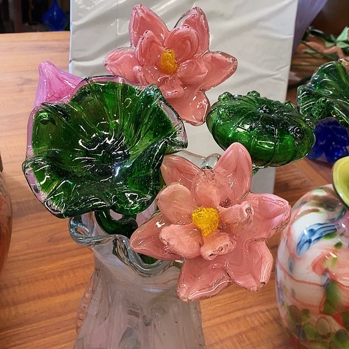 5只荷花高45厘米宽12厘米