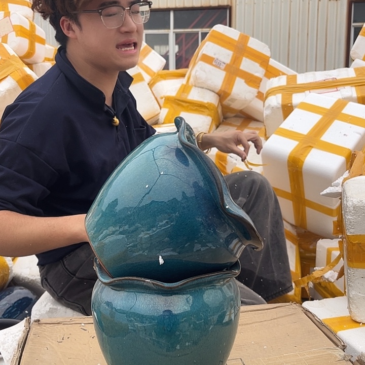 花盆紫砂宜兴紫砂粗陶花盆