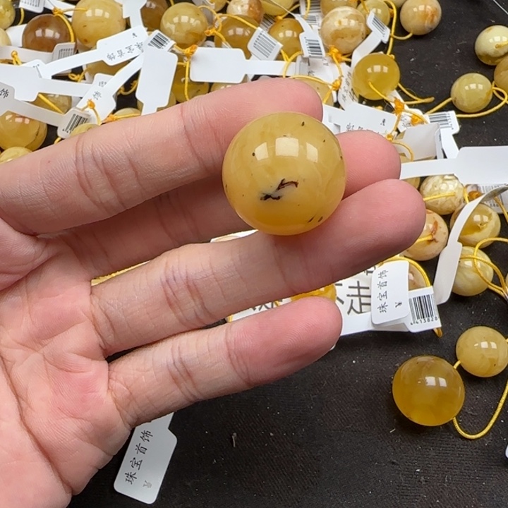 蜜蜡未镶嵌珠宝奇石天然232