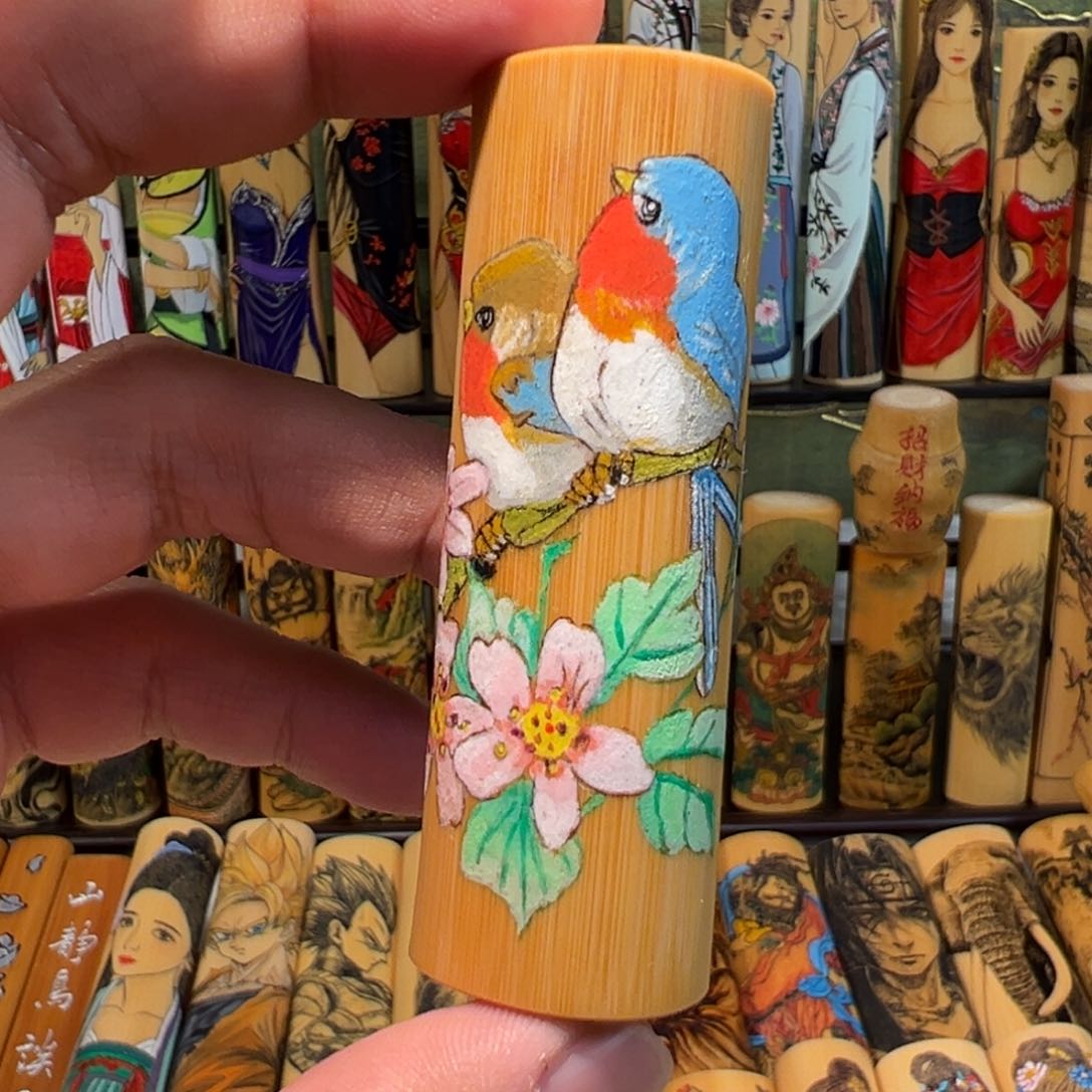 手工针刺小鸟福利