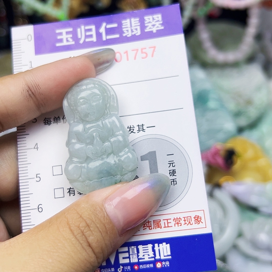 翡翠未镶嵌颈饰1111