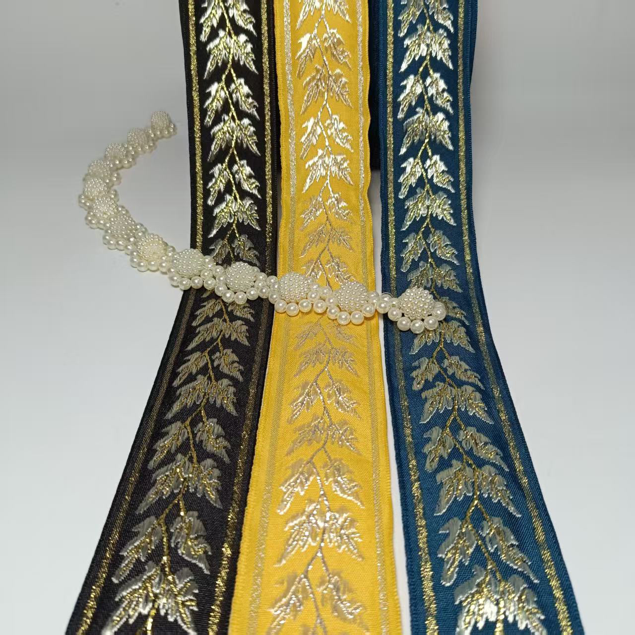 4.5厘米宽-8米-民族风织带汉服领口袖口服装沙发套窗帘辅料