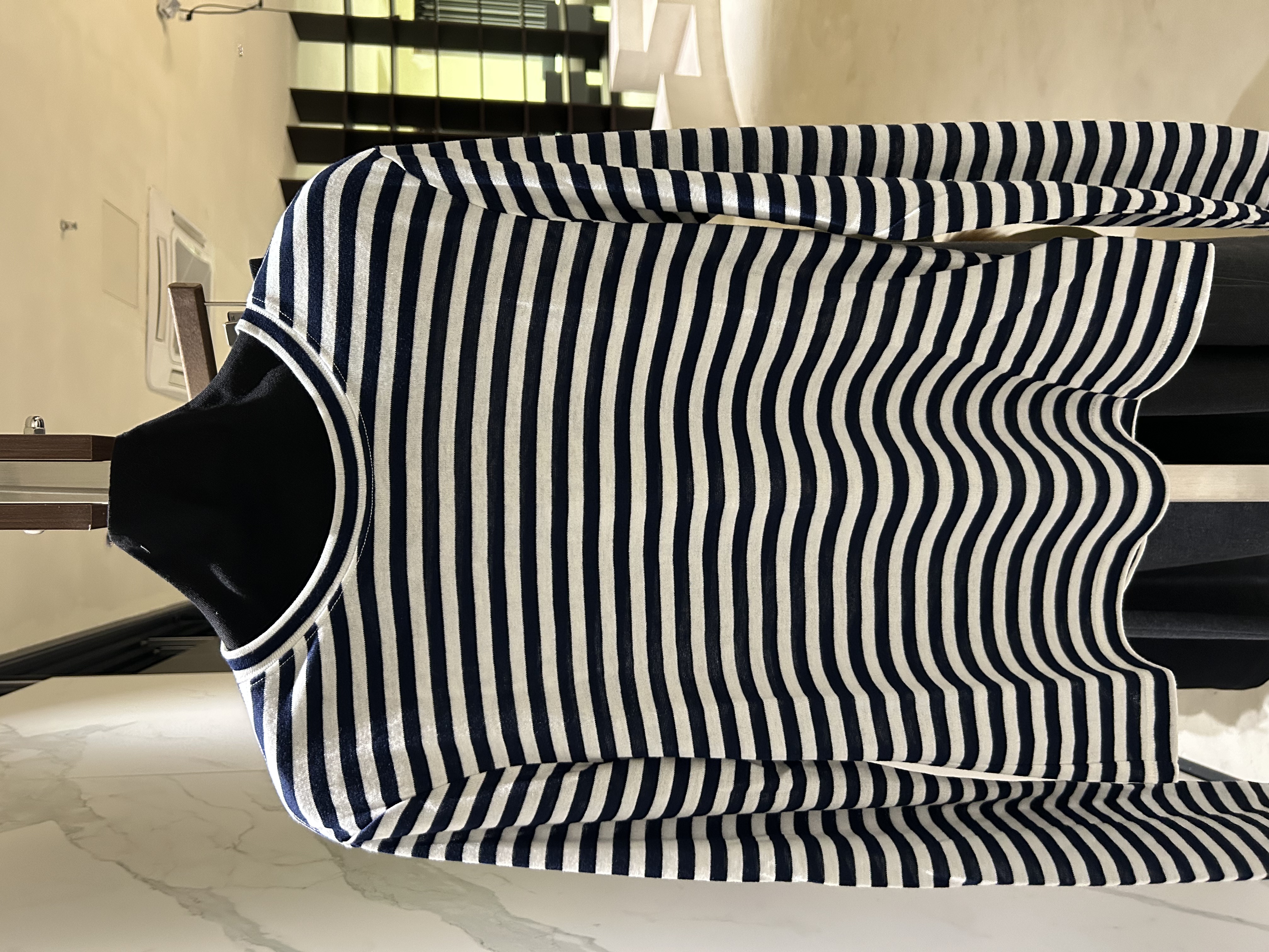 [Daydreamer.911]新款设计感羊毛条纹打底T恤