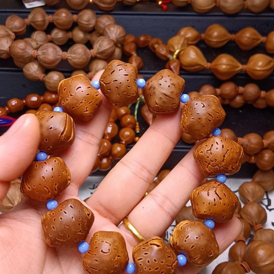 橄榄核手串/手链山桃核雕刻手串