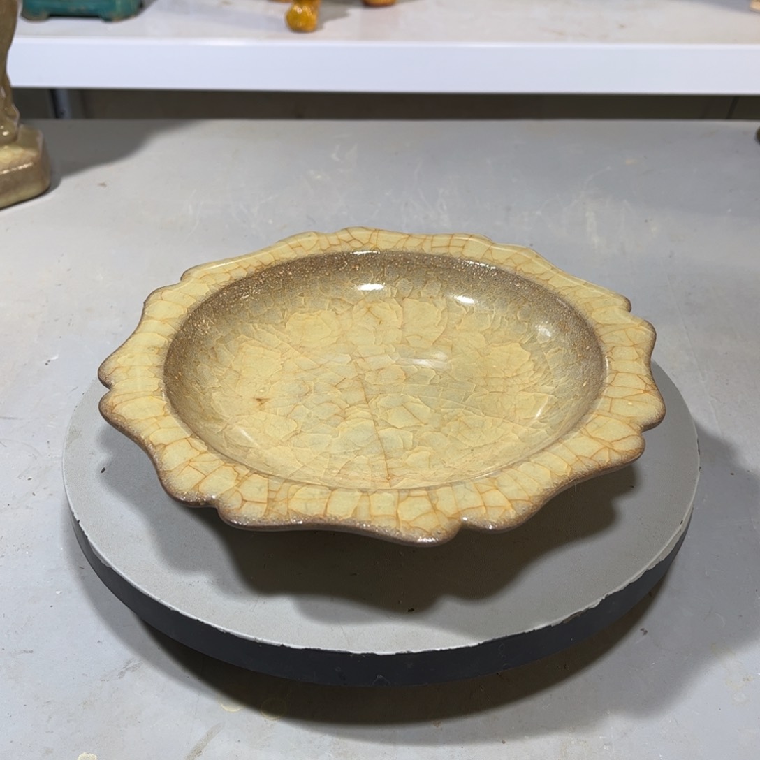 瓶哥窑瓷器品相完美