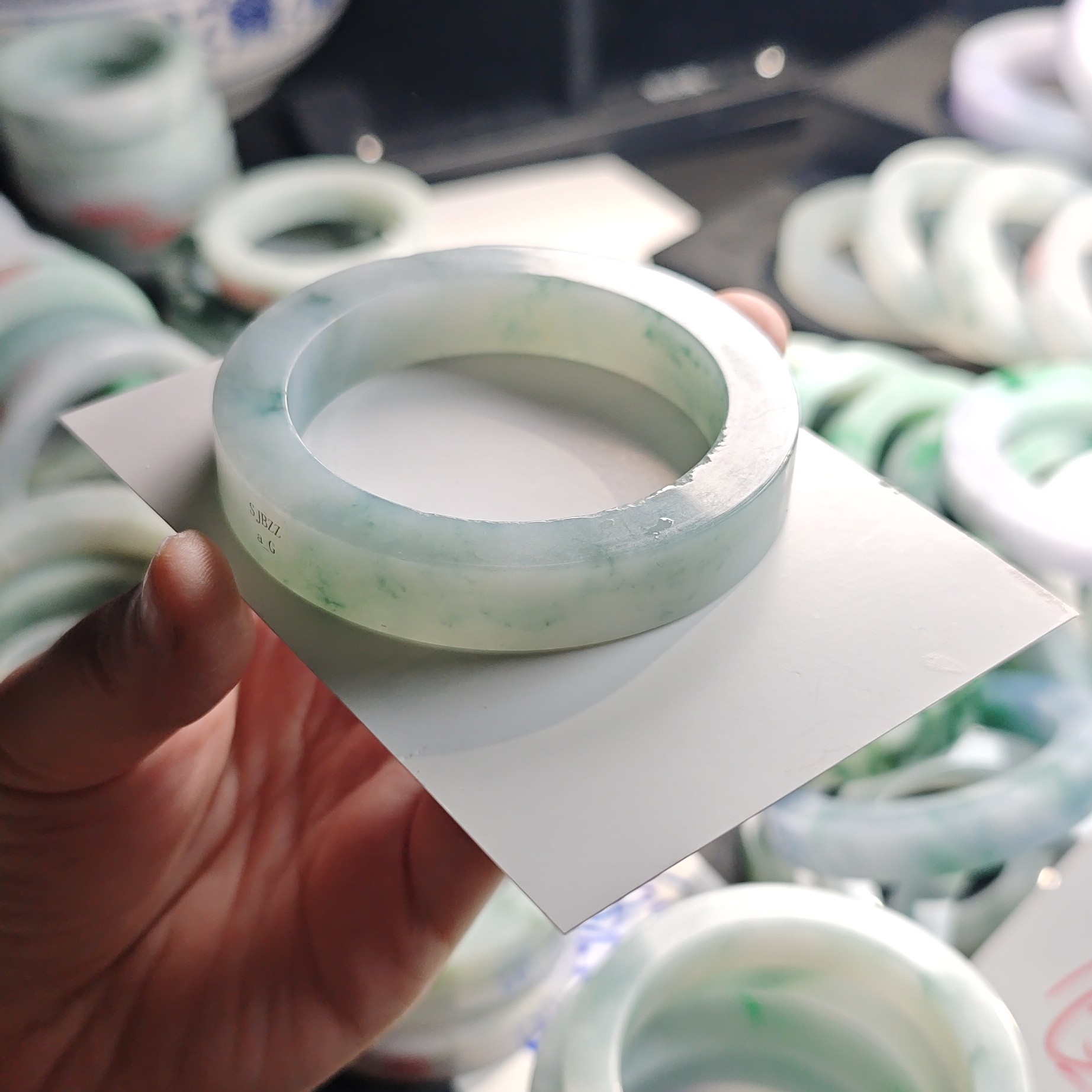 缅甸天然A货手镯定制