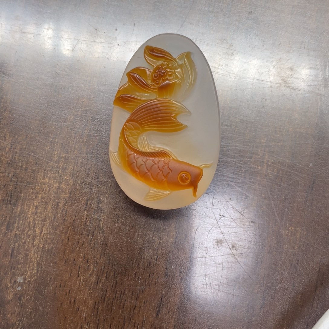 火***人玛瑙/玉髓未镶嵌颈饰