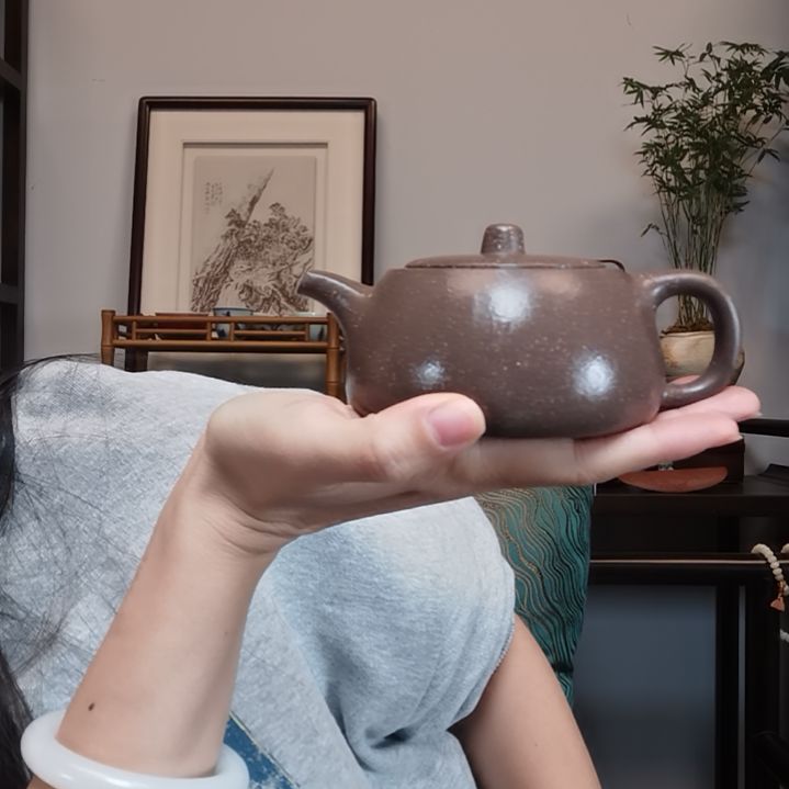 樱***了紫砂茶壶井栏壶半手工