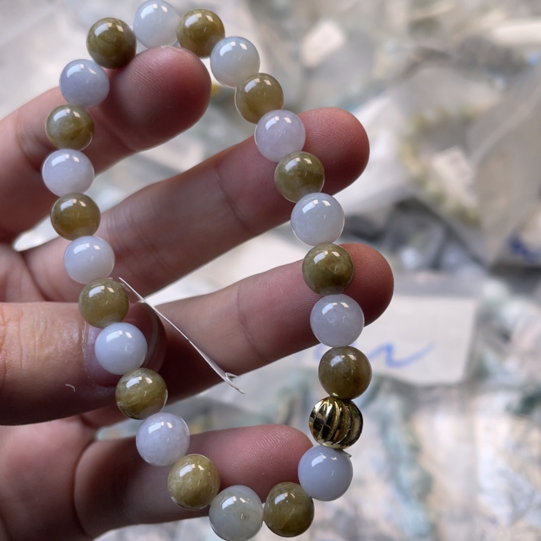 翡翠未镶嵌手链翡翠