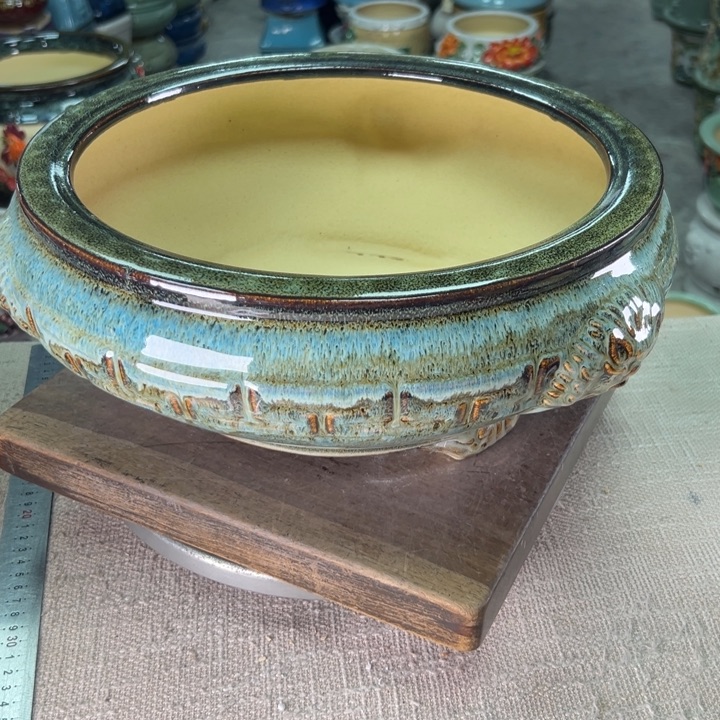 泳坤堂石湾盆陶瓷