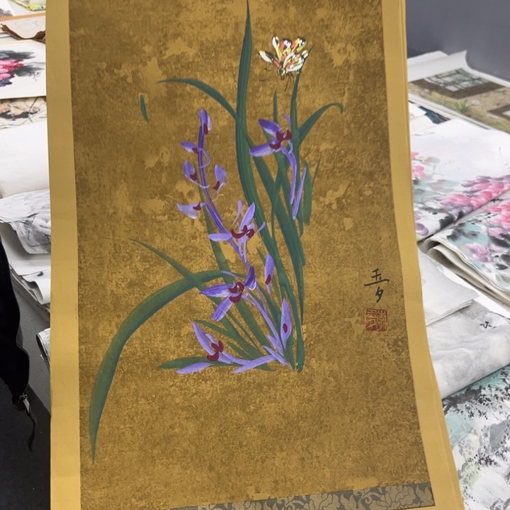 国画绘画手绘作品