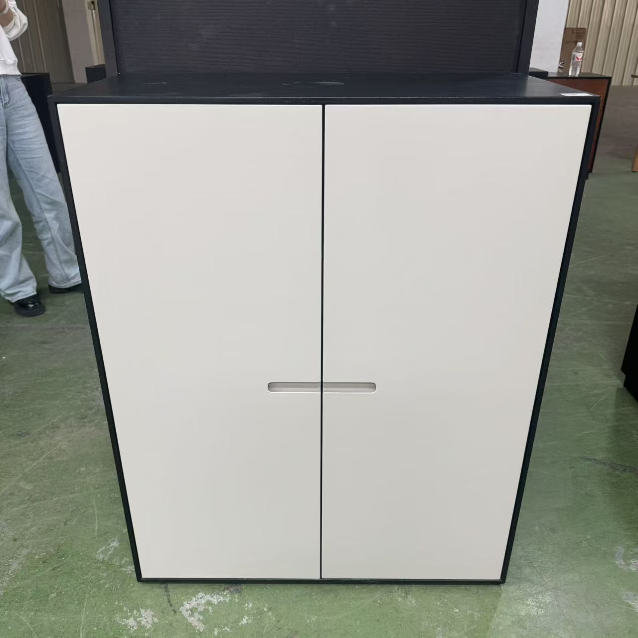 RG1107中古风白蜡木餐边柜（80*40*102cm）【99新；不包售后】
