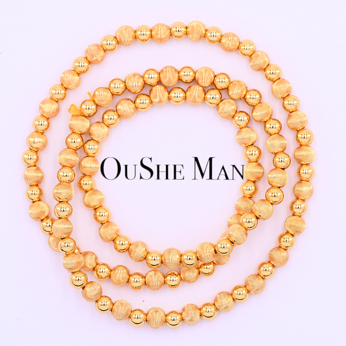 R猫眼拉丝三圈手链 多样性发货 95551