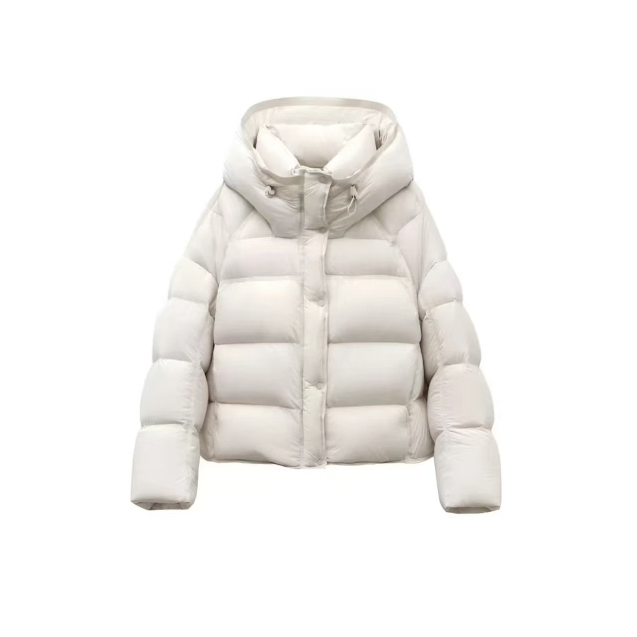 爆款泡芙2025新款棉服短款加厚保暖时尚连帽面包外套