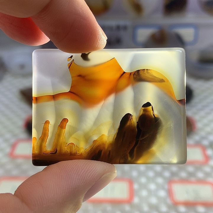 玛瑙/玉髓未镶嵌颈饰