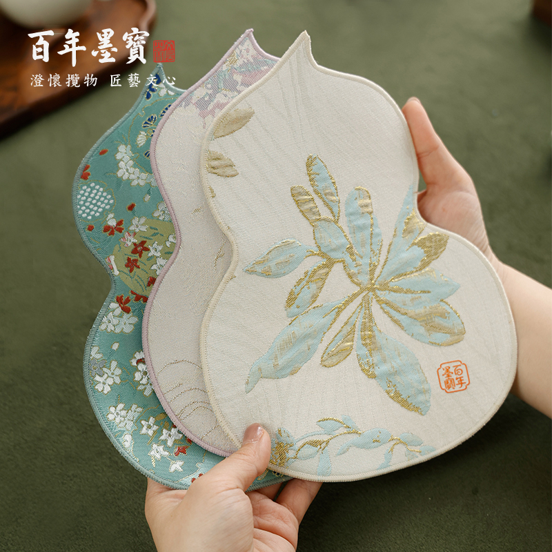 【2件9折】织锦福禄如意腕垫装饰书法臂枕腕枕桌垫臂垫实用款