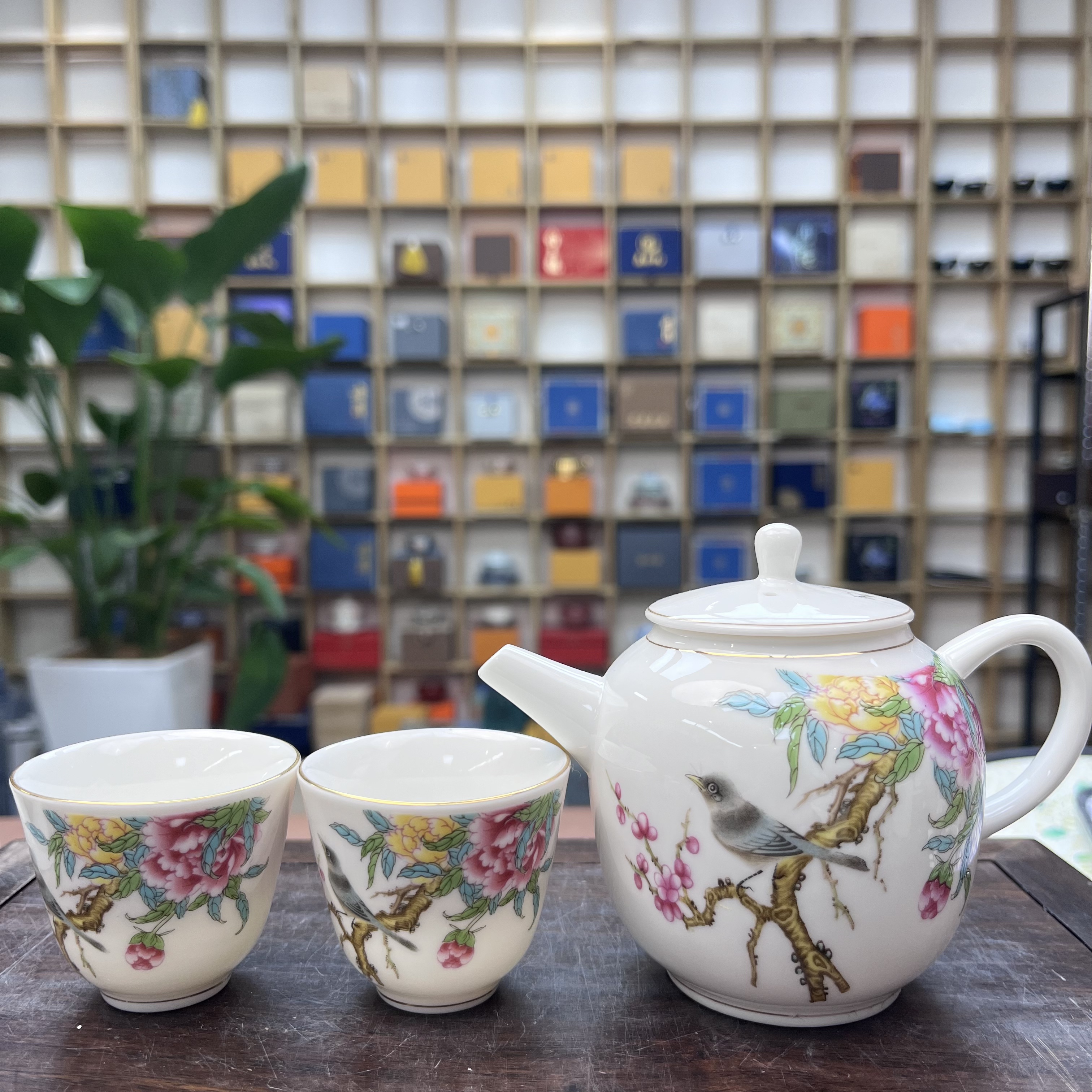 喜上眉梢一壶两杯（白）-482（众）-63