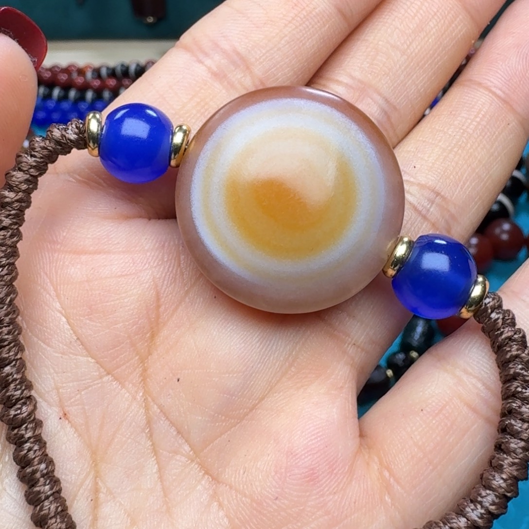 玛瑙/玉髓未镶嵌项链