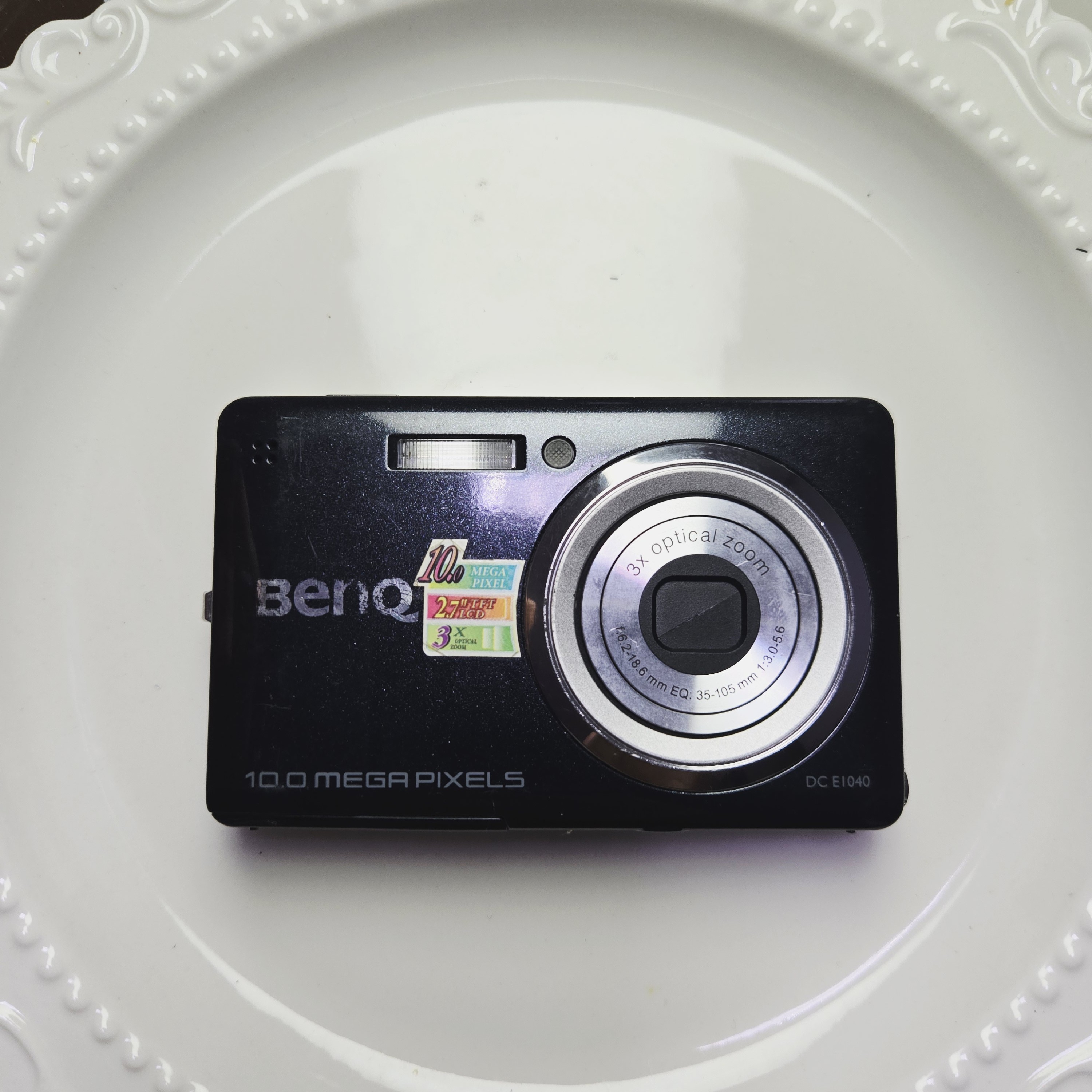 8新 Benq/明基 E1040黑色1000万像素3x冷白氛围感数码相机照相
