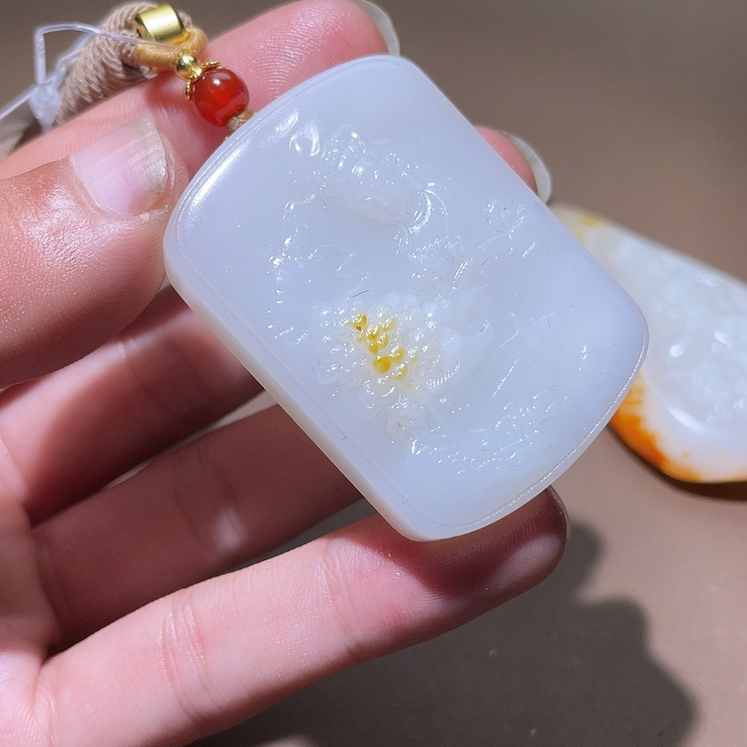 和田玉颈饰未镶嵌Z6