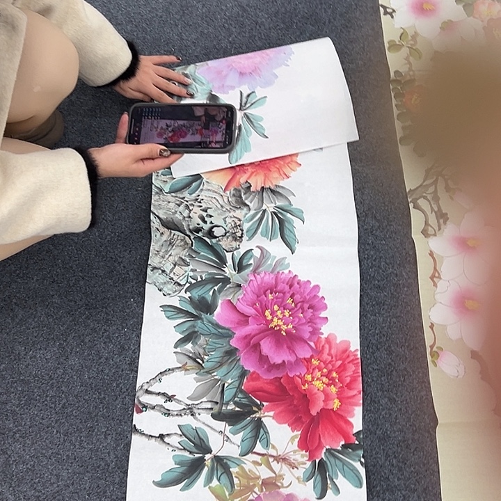 国画纯手绘国画作品