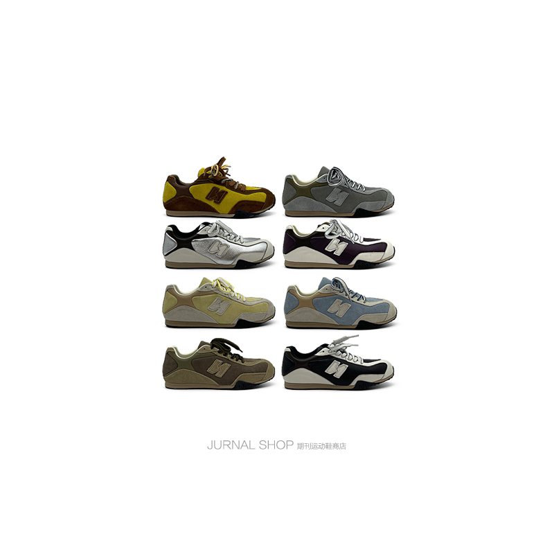 2025春季真皮系带拼色阿甘鞋运动鞋舒适休闲德训鞋小白鞋女#908-1