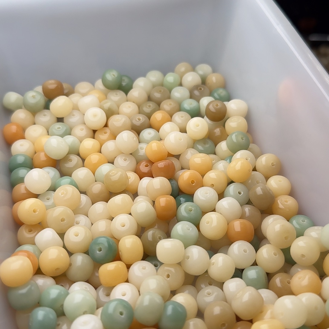 吊坠菩提根/象牙果100颗福利玉化多宝桶10