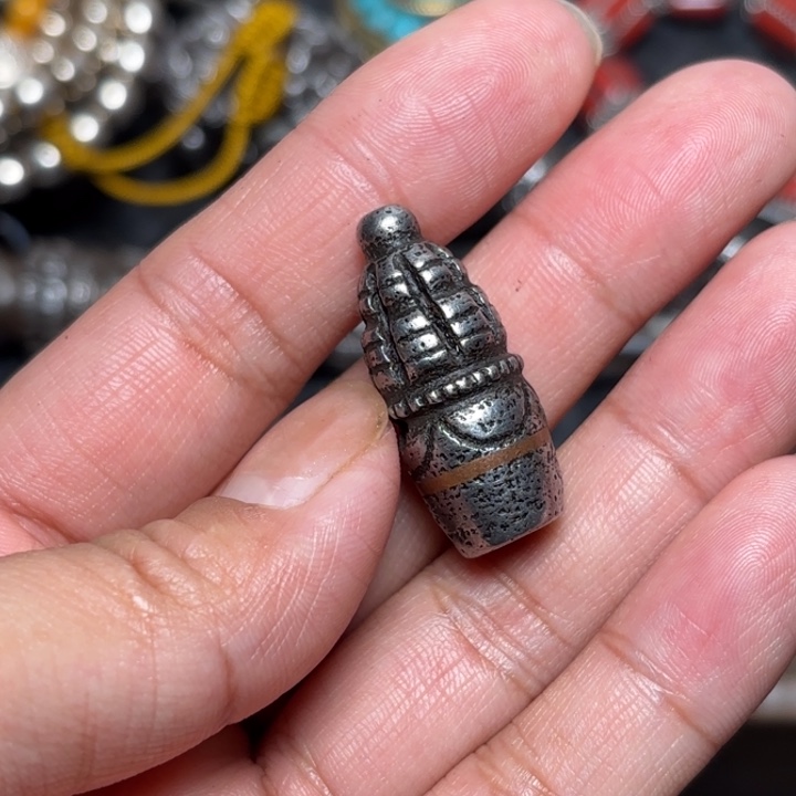 颈饰玻璃藏传喜马拉雅