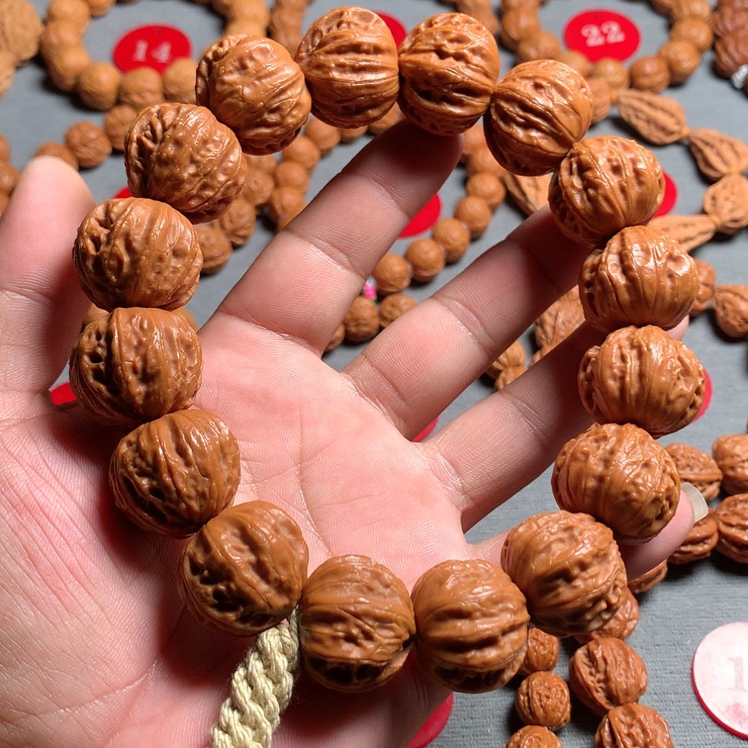 【闪购商品】文玩核桃手串八棱手持