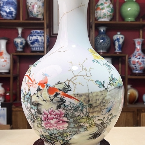 瓶景德镇陶瓷艺术品