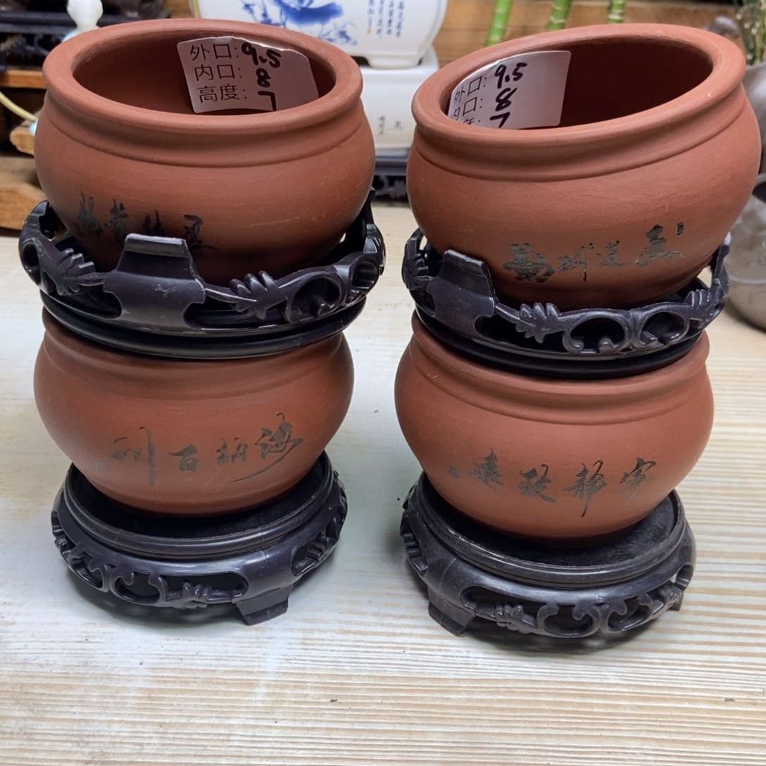 瓷片陶瓷花盆陶瓷艺术
