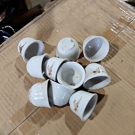绿泥盘子碗茶壶啥都有10个