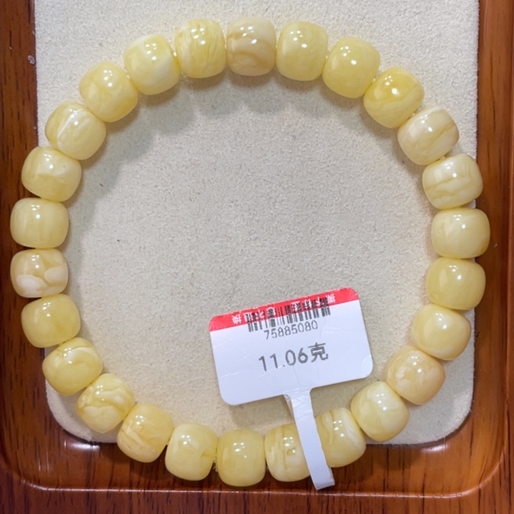 蜜蜡手链未镶嵌蜜蜡