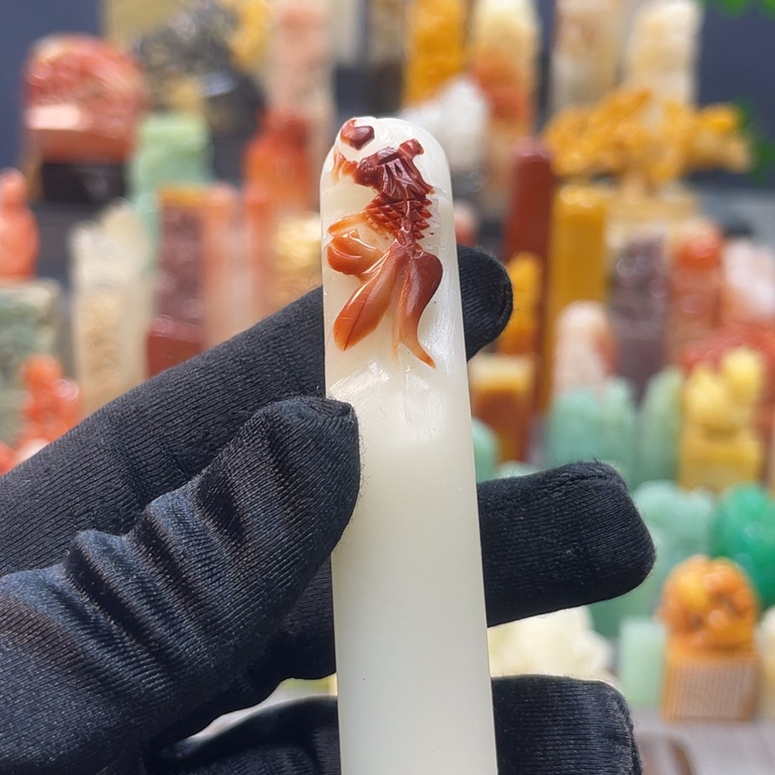 寿山石印石包邮包刻8128