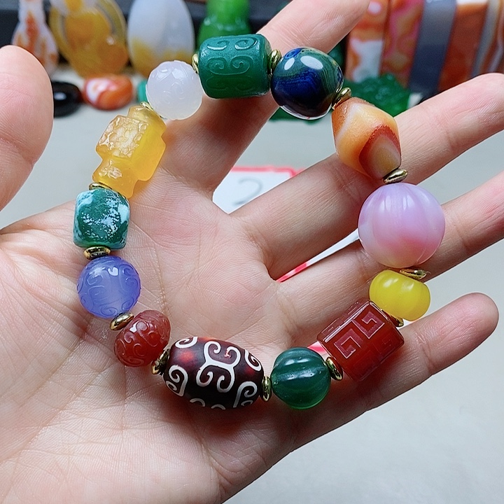 未镶嵌吊坠(不含链)玛瑙/玉髓春***l