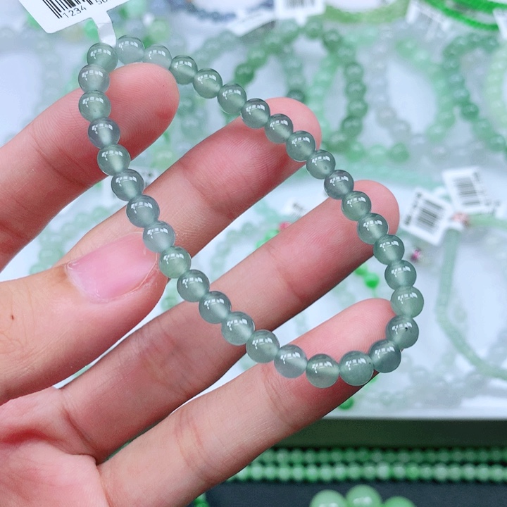 未镶嵌手链翡翠翡翠