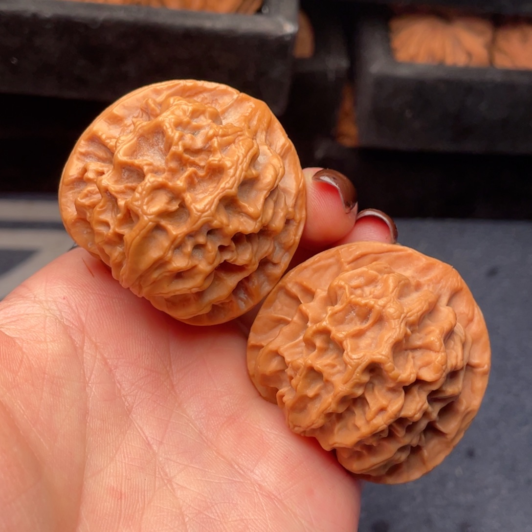 桃核吊坠秦岭核桃25