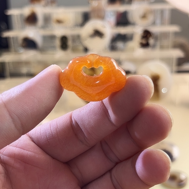 玛瑙/玉髓吊坠(不含链)未镶嵌