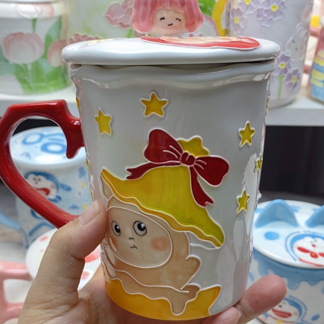 手绘手工制作陶瓷微瑕59