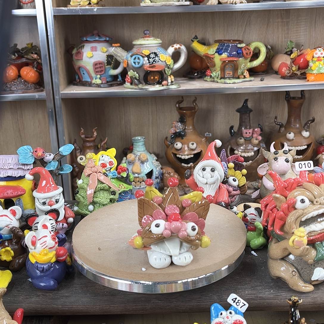 摆件手工陶瓷摆件480