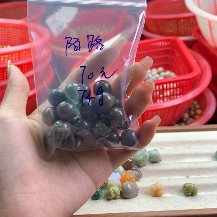 石英质玉手串未镶嵌陌*