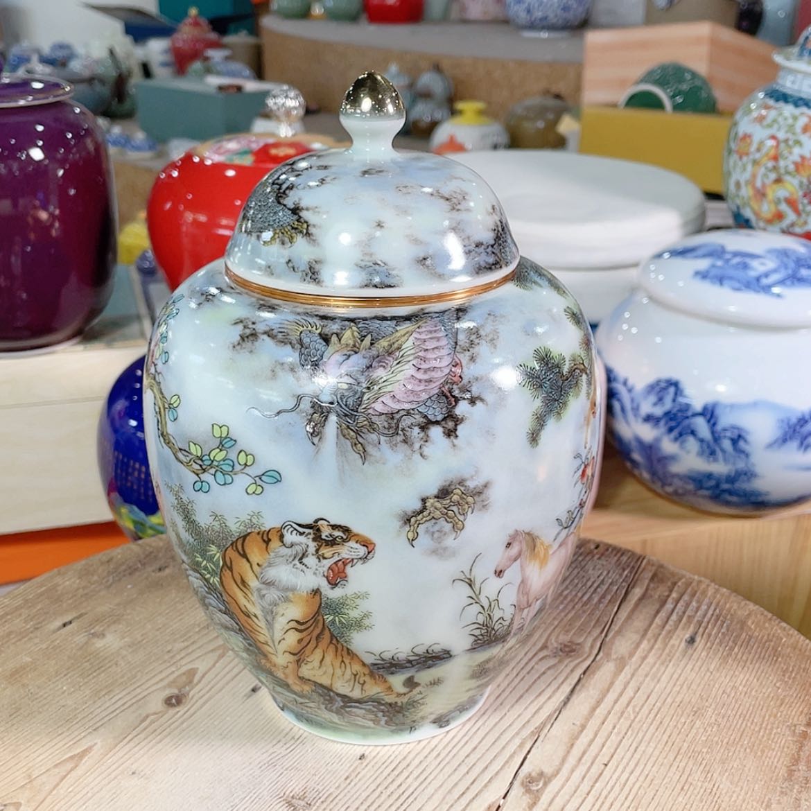 【闪购商品】罐陶瓷茶叶罐密封罐