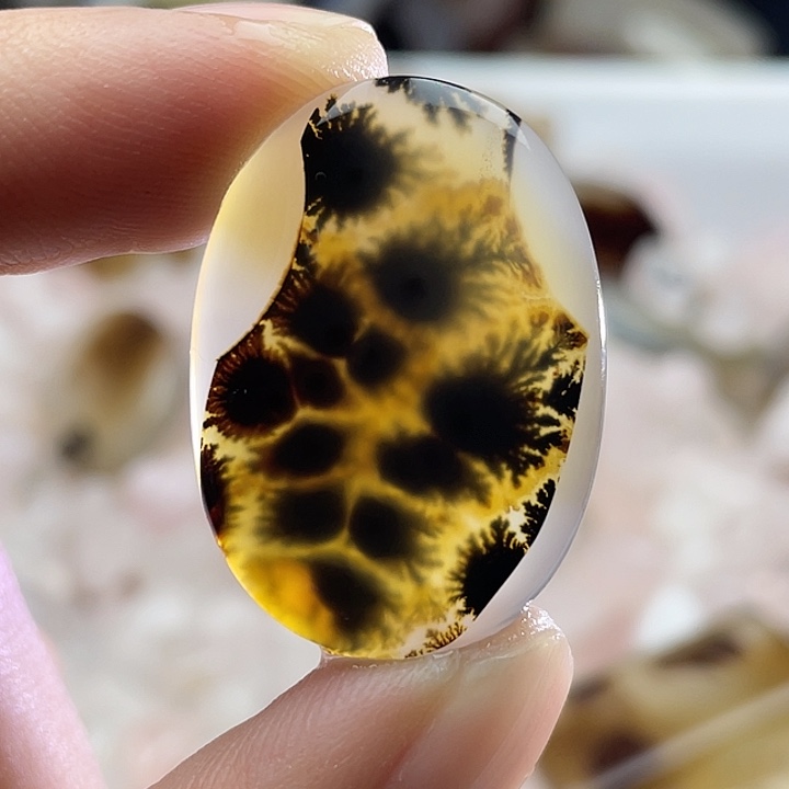 玛瑙/玉髓合金颈饰