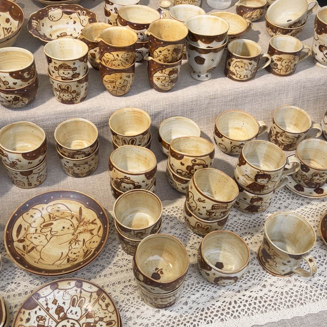 瓷片8808一起逛集市啦