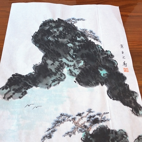 国画茅大为老师的作品