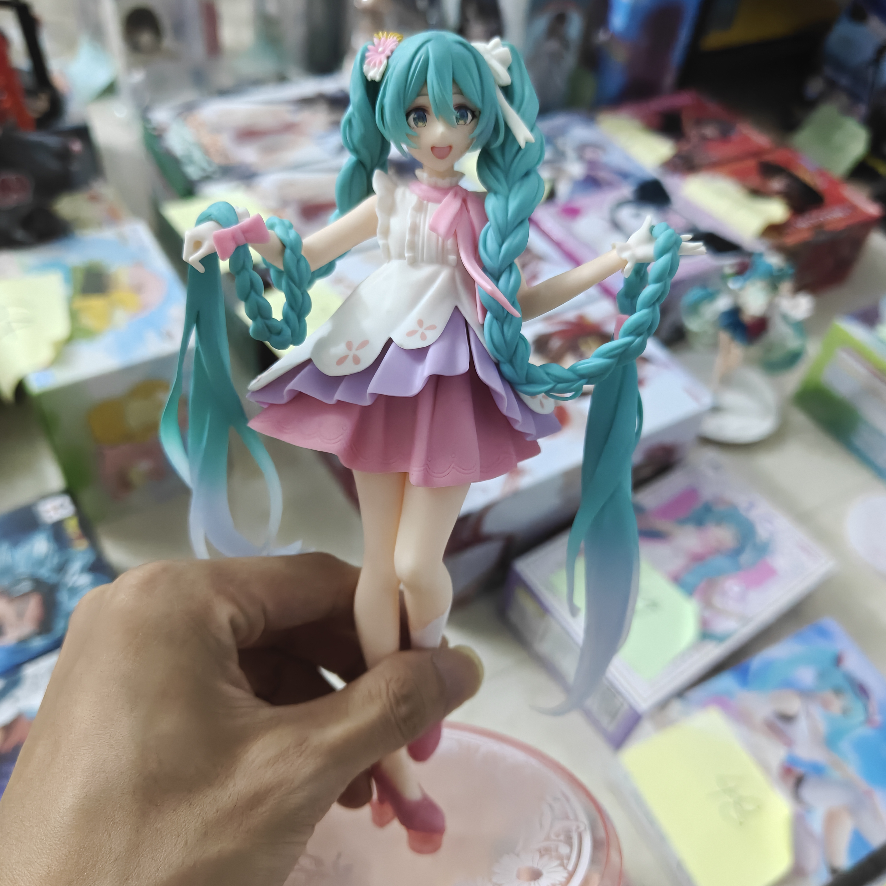 正版拆摆 初音未来 童话仙境人偶 长发公主 景品手办