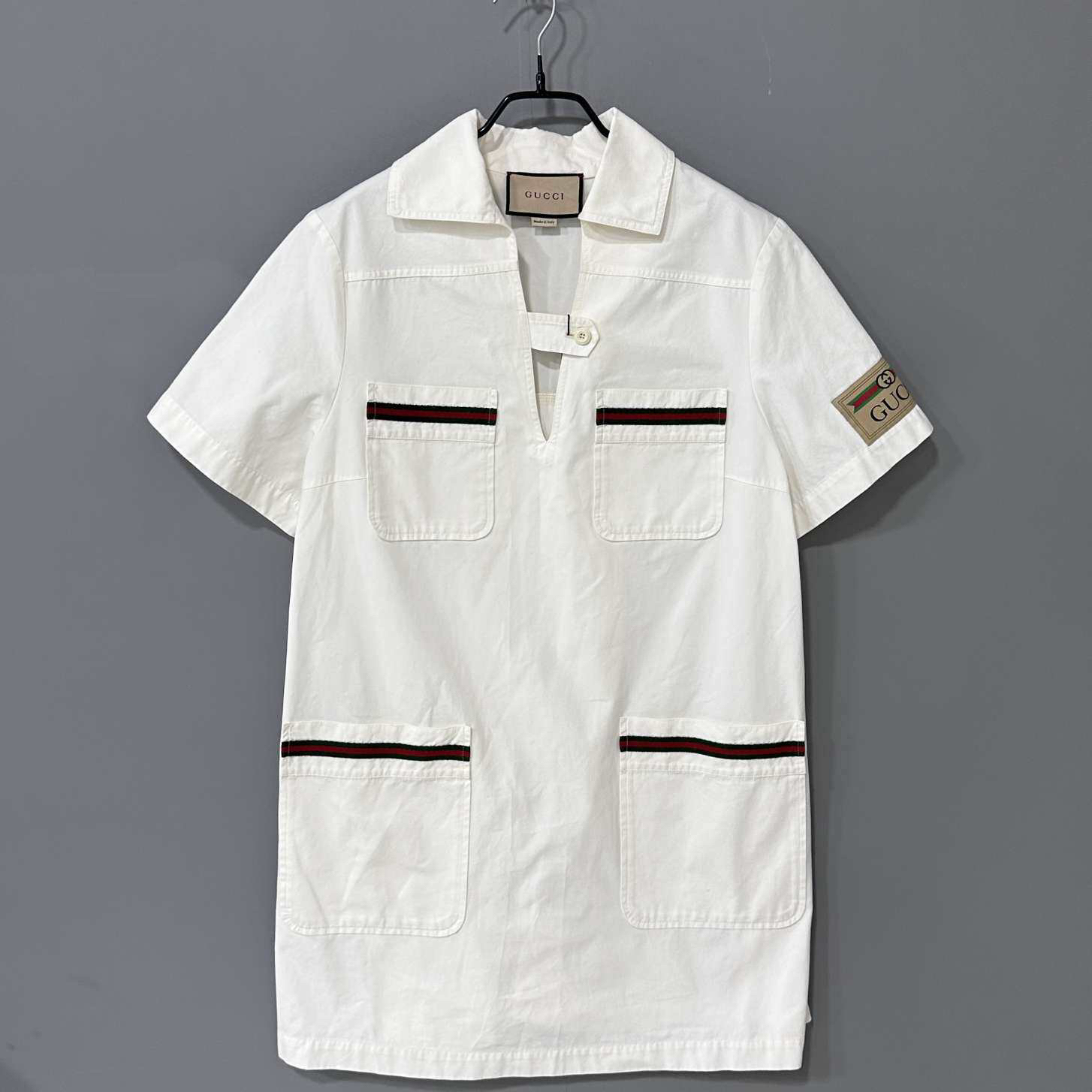 99新 GUCCI/古驰 徽标腰带logo连衣裙/s码/51559