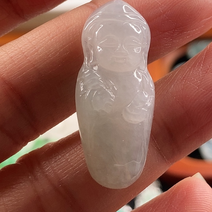 颈饰未镶嵌翡翠天然翡翠